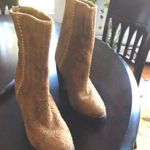 Free People S7 Rough Suede Leather Boot